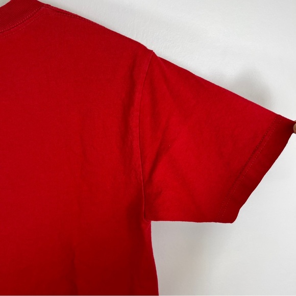 M&M Candy Snack Tee Promo Tshirt Red Adult Small Yellow M&M 2011 - Picture 11 of 11